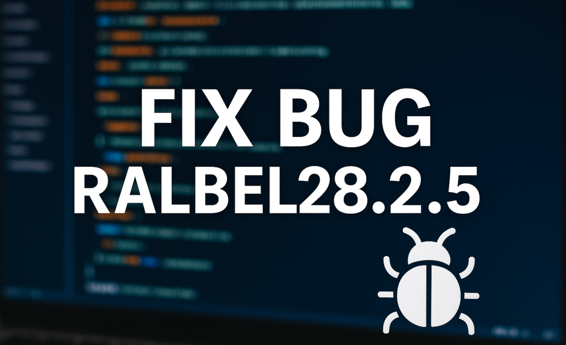 fix bug ralbel28.2.5