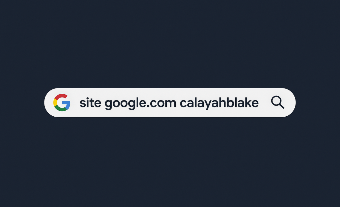 site google.com calayahblake